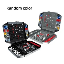 Children's Naval Strategy Board Game - Interactive Two-Player Sea Battle Adventure (Black)