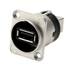 Type D USB 2.0 Port A/BInterrotating Base Version 1.03 NAUSB-W D-shape Housing Dock Multimedia Date Chassis Connector Adapter 5