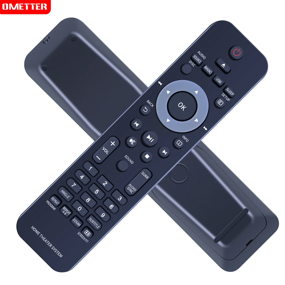 Telecomando sostitutivo Adatta per Philips Home Theater Barra audio HTS3539/12 HTS3539/51 HTS3540/12 HTS5520/12 HTS2500/05 HTS2500/12 HTS2501/12 HTD3200/12 HTD3200 HTS2200 HTS2200/93