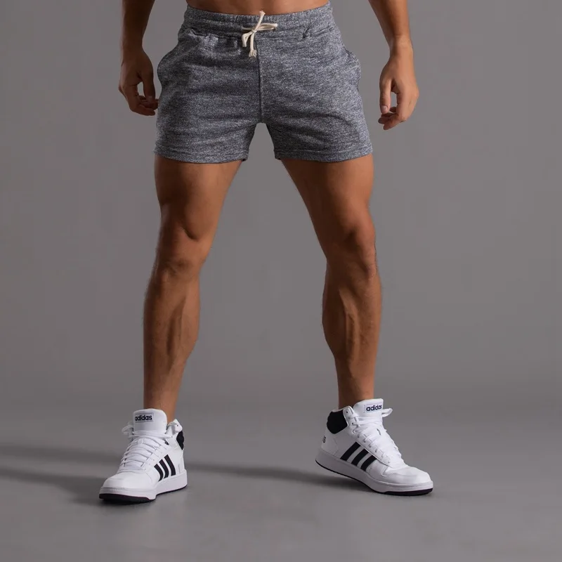 트렌디한 남성 스포츠 반바지, 커플 바지, 3 포인트 피트니스 미드 팬츠