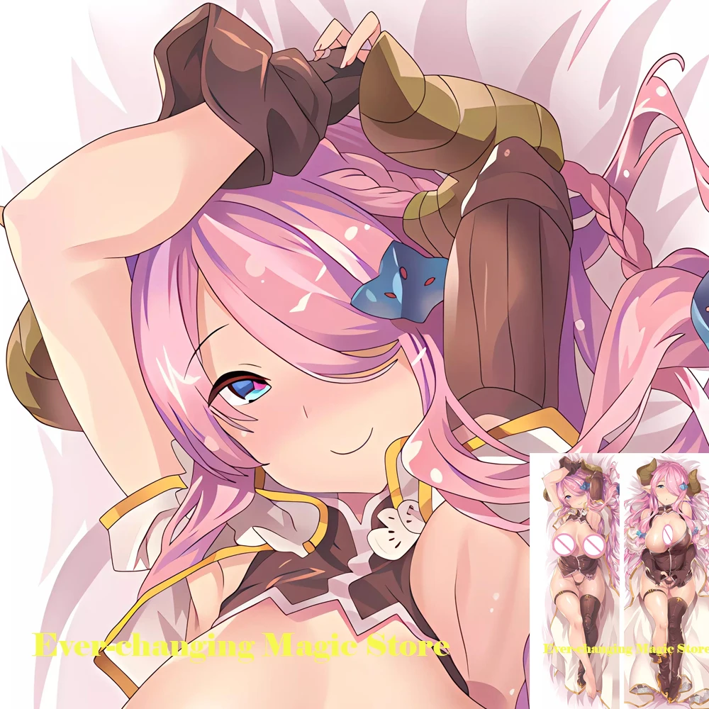 

Подушка Dakimakura с изображением аниме, пышные соски, гранблу Фэнтези Мао, двустороннее украшение для тела с принтом в натуральную величину