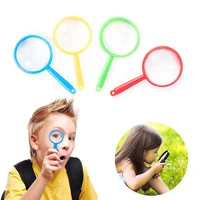 Mini 2 Inch Handheld Magnifier Portable Magnifier Reading Plastic Pocket Kids Magnifying Outdoor Toys 1