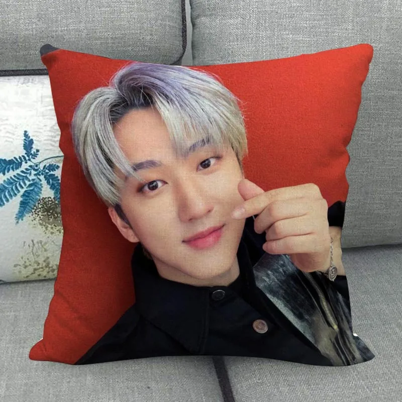 

Custom Seo Changbin illowcase Wedding Decorative Cotton Linen Pillow Case For Home Pillow Cover 45X45(One Sides)