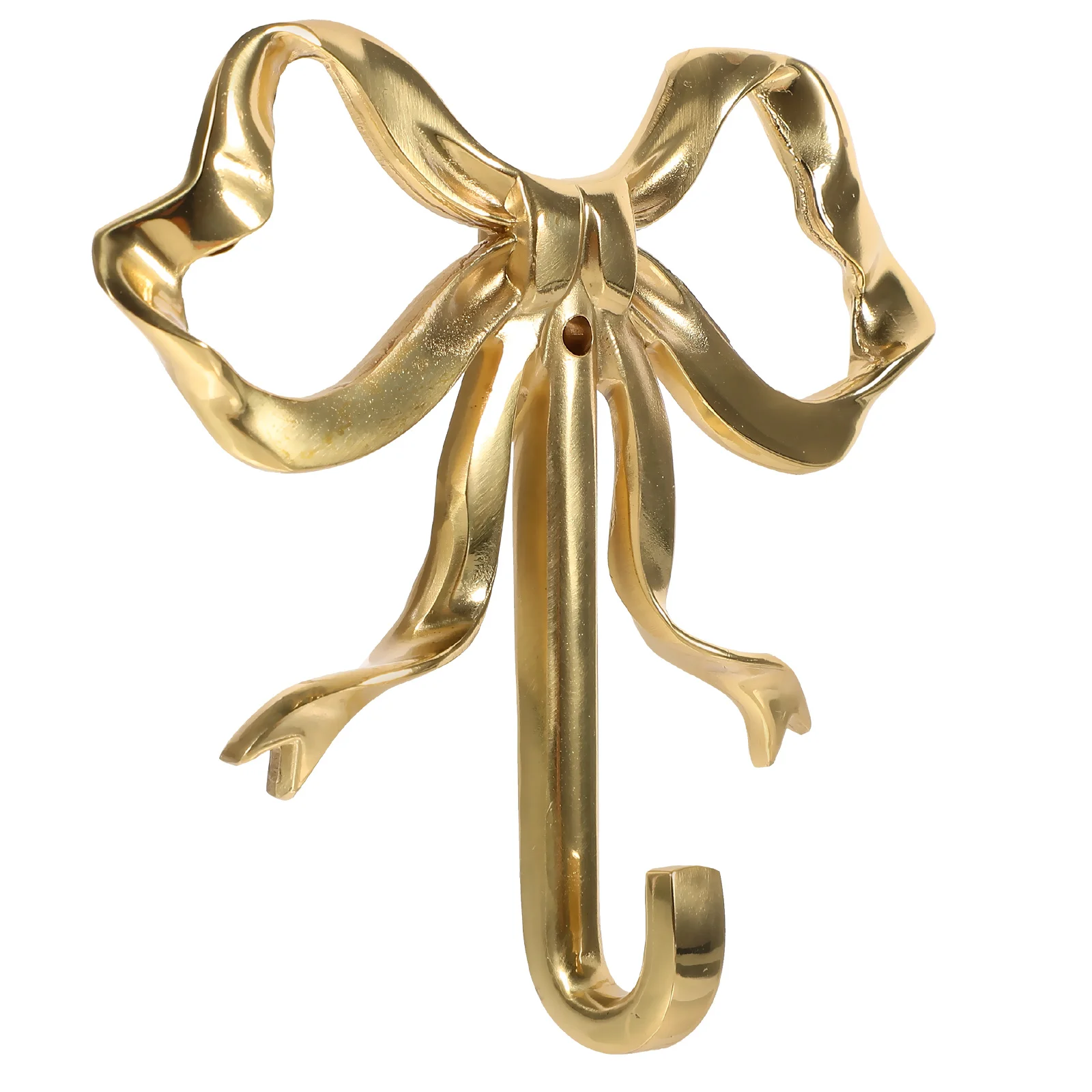 

Brass Bowknot Wall Hanging Clothes Hook Coat Hanger Cabinet Hat Towel Storage Rack Key Hook Bedroom Bathroom Decoration