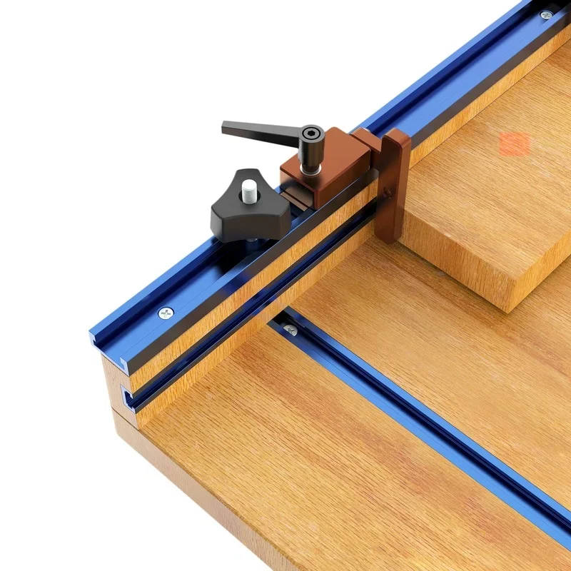 Guida A T In Lega Di Alluminio 600mm - 30x12.8mm, Per Lavorazione Legno, Pista Per Attrezzi - Foto 2