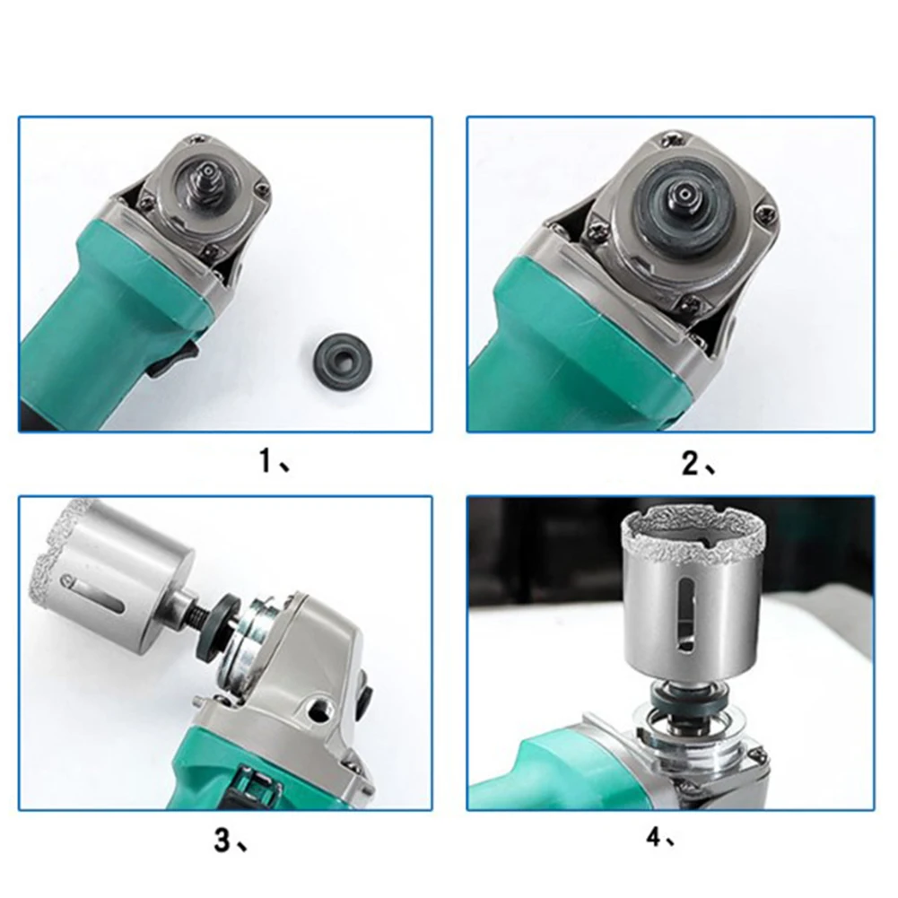 

Diamond Drill Bit Tile Marble Concrete Drill 6-16mm Angle-Grinder M14 Hole Opener For Glass Granite Porcelain Tile Marble Drill