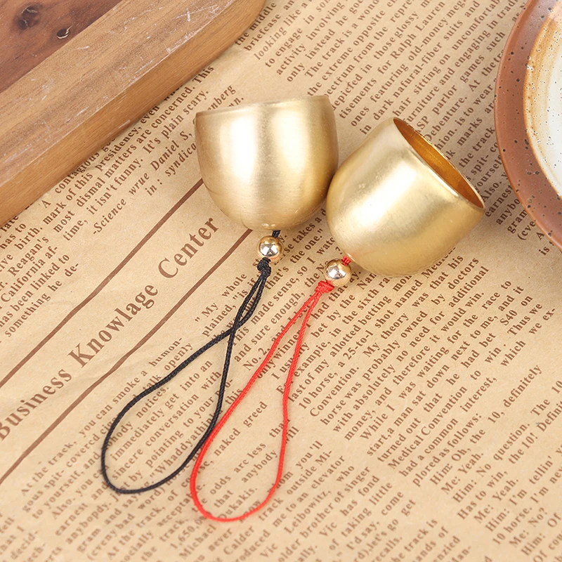 1PCS Metal Copper Bell Decoration Pendant Door Bell DIY Craft Wind Chimes Making