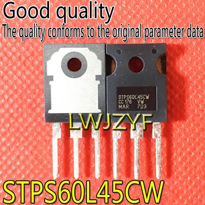 

(5 шт.) Новый STPS60L45CW TO-247 60A 45V 60L45CW MOSFET Быстрая доставка
