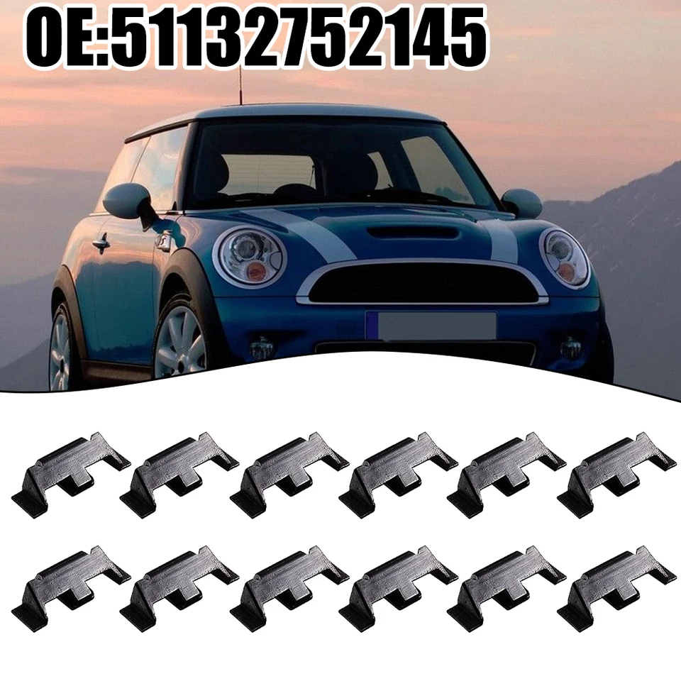 Clip Rings 12Pcs Headlight Trim Ring RRF12 Clips 51132752145 Fit