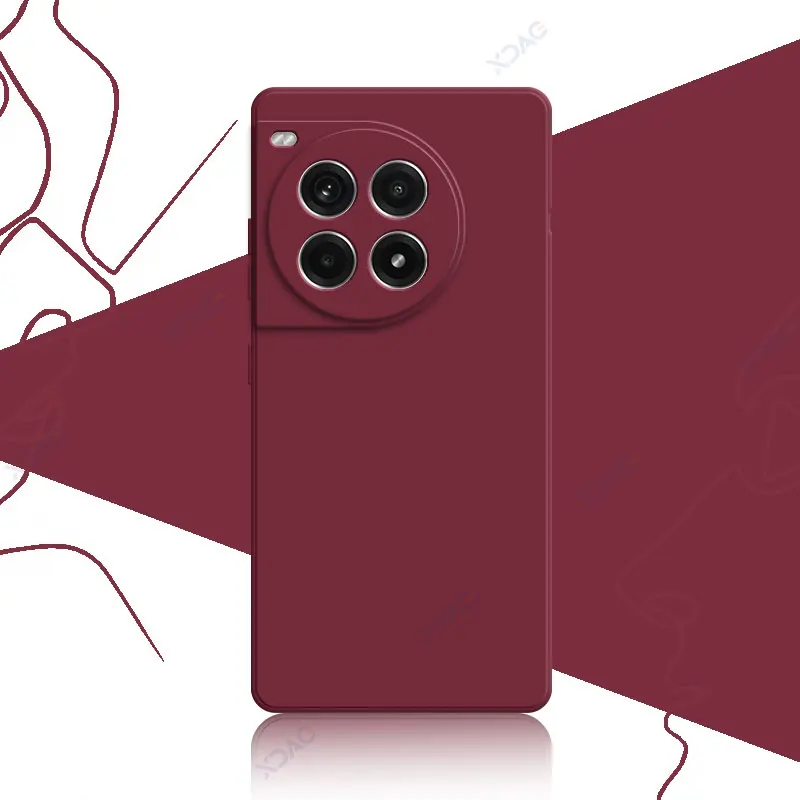 Deluxe Liquid Silicone 360° Soft Square Mobile Phone Case