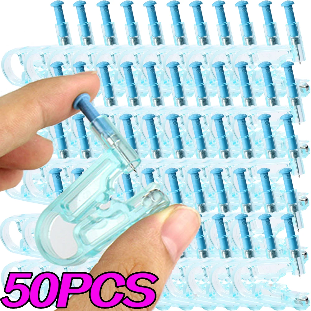 50PCS Disposable Sterility Ear Piercing Gun Kit Asepsis Healthy Safety Nose Earring Piercer Tool Machine Ear Studs Body Jewelry piercing jewelry,body piercing jewelry,body jewelry,ear piercing jewelry,ear studs,ear piercing tool,nose piercing gun,body piercing kit,piercing tool