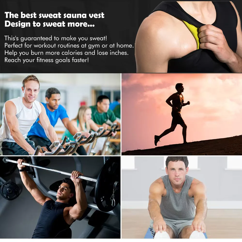 Men’s Sauna Training Vest 3