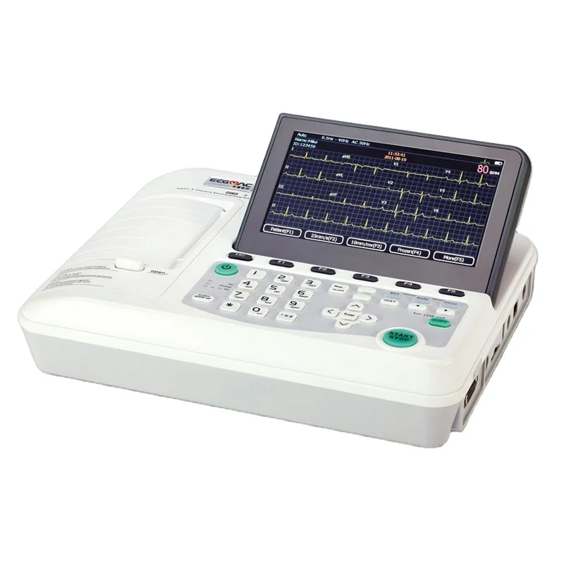 

ECG301 China Medical Color Display Portable Holter ECG Machine Price of 3 Channel