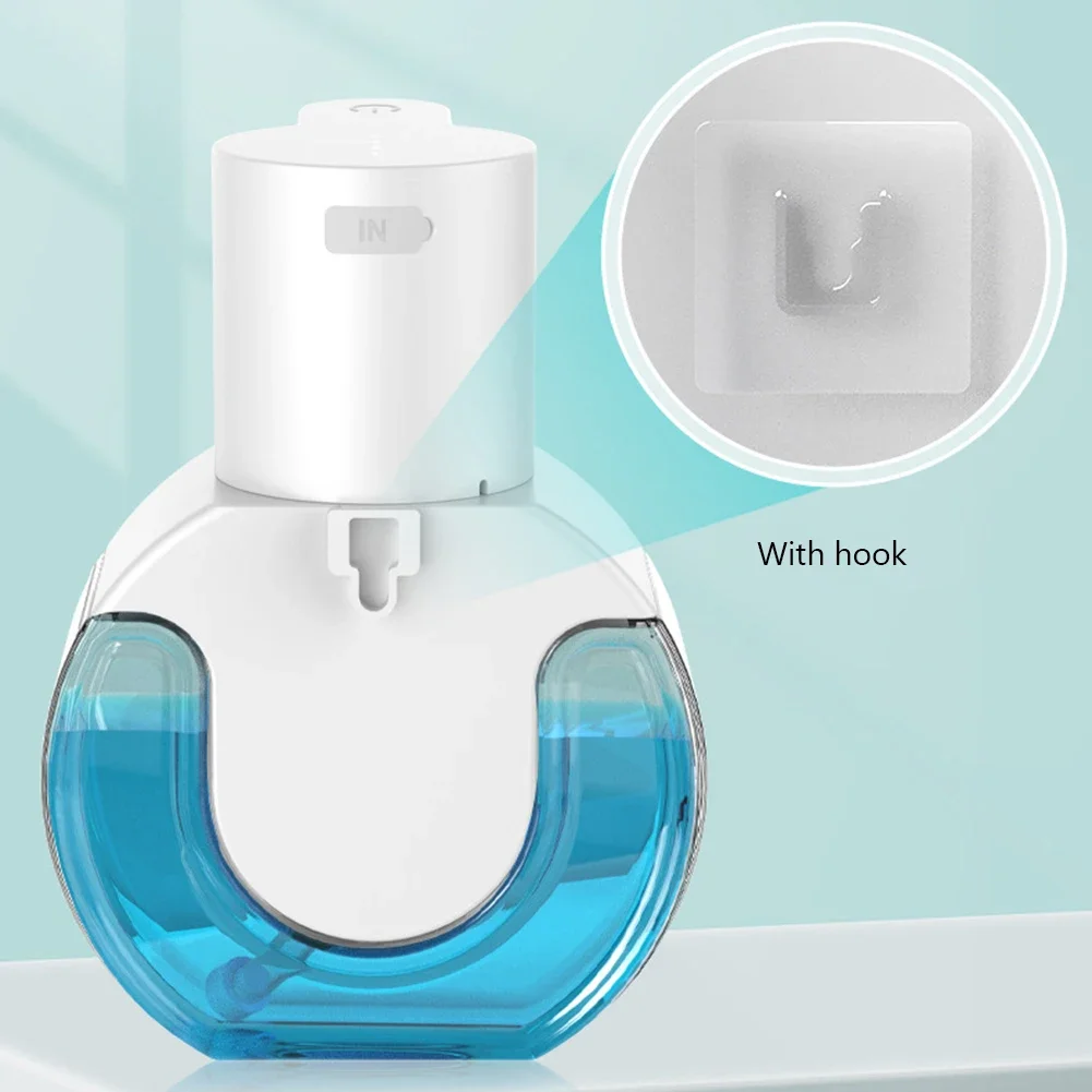 430ML Liquid Hand Soap Dispenser Pump Smart Sensor Soap Dispenser Touchless Infrared Sensor Rechargable for Bathroom Kitchen