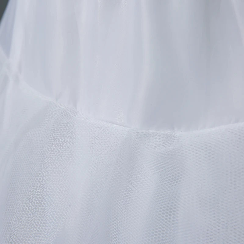 6 Layers Hoop-free Long Style Petticoat Bridal Wedding Dress Lined Ladies Women Party Dresses Role-playing Lining Half Skirt petticoat skirt petticoat underskirt wedding underskirt lolita petticoat flower girl underskirt wedding petticoat vintage underskirt tulle tutu skirt