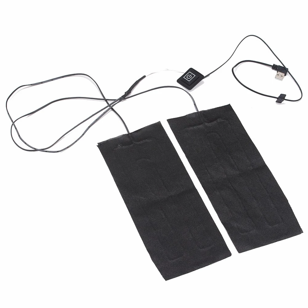 

Electric Heated Pad for Winter Outdoor Activities Lightweight and Thin Suitable for Skiing and Camping (Black)