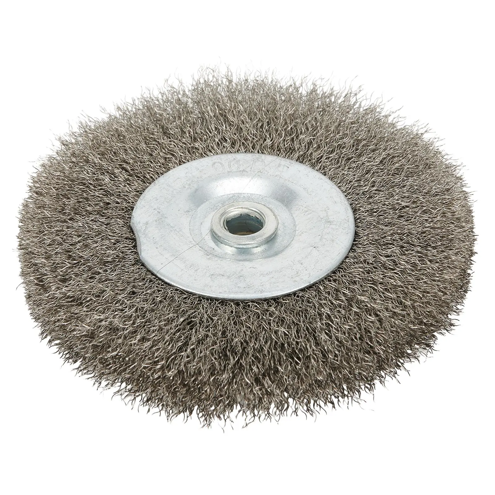 3 Inch Crimped Stainless Steel Wire Wheel Brush Bench Grinder Abrasive Tool 13mm Hole For Deburring Rust Cleaning Polishing 1Pc