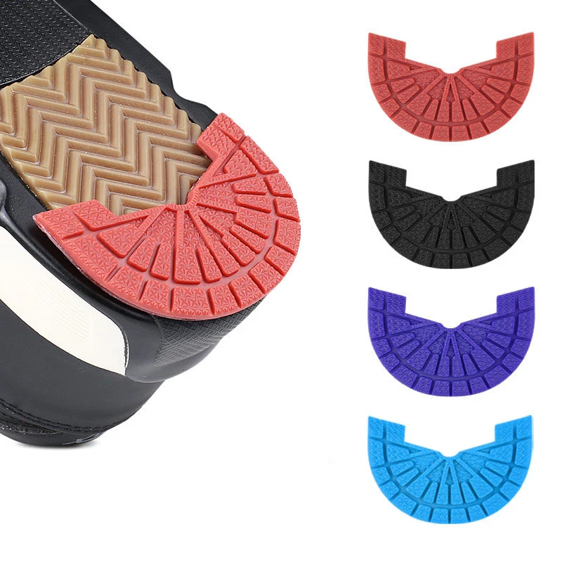 Shoe Stickers AJ1 Shoe Sole Repair Subsidy Anti-skid Wear-resistant Self-adhesive Thick Athletic Shoes Heel Stickers 2pcs/4pcs