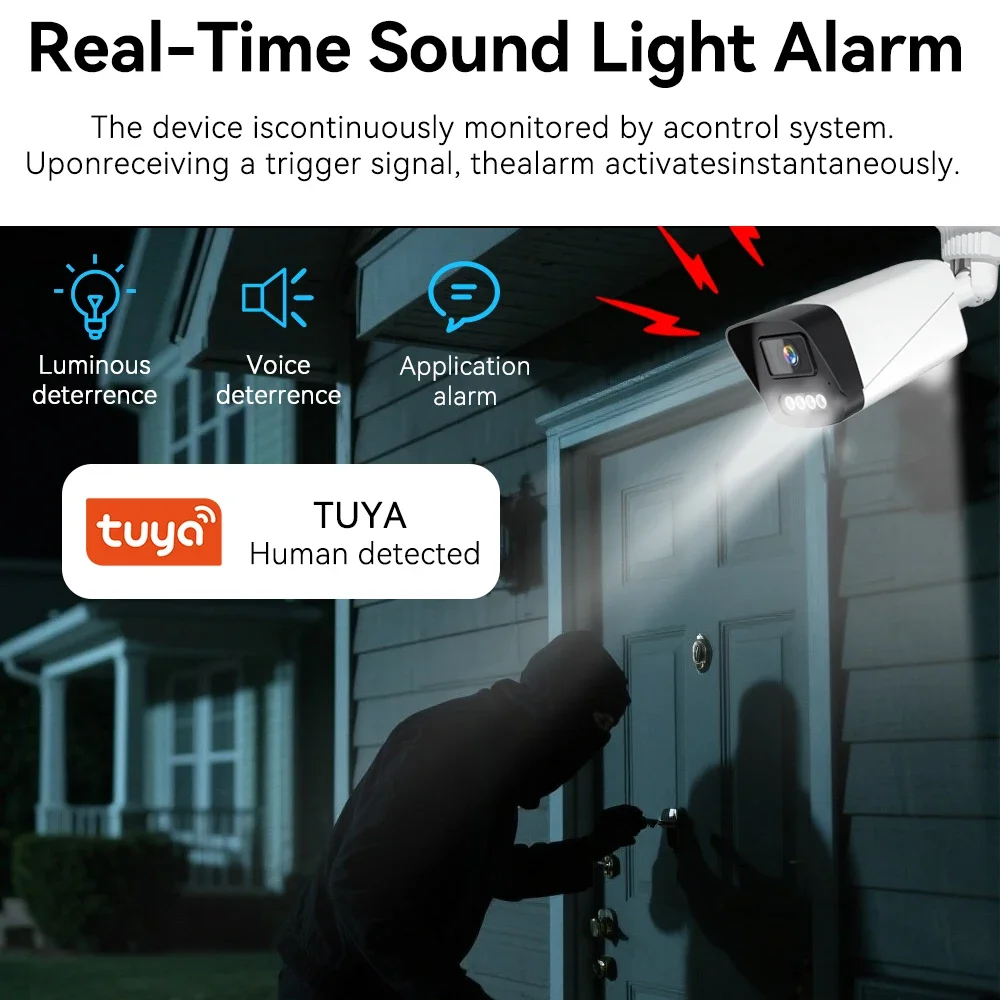 PEGATAH Tuya Onvif 8CH 8MP H.265 Video Surveillance POE NVR Recorder Motion Detect Recorder for IPC Camera CCTV System