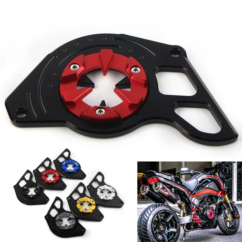 

Aluminum Motorcycle Front Sprocket Chain Guard Cover Left Engine For HONDA GROM MSX125/SF 2013-2019