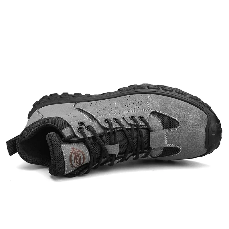 New Mid-top Men's Casual Shoes Outdoor Non-slip British Style Men Shoe Spring Autumn Fashion Sneakers Man Business Work Shoes