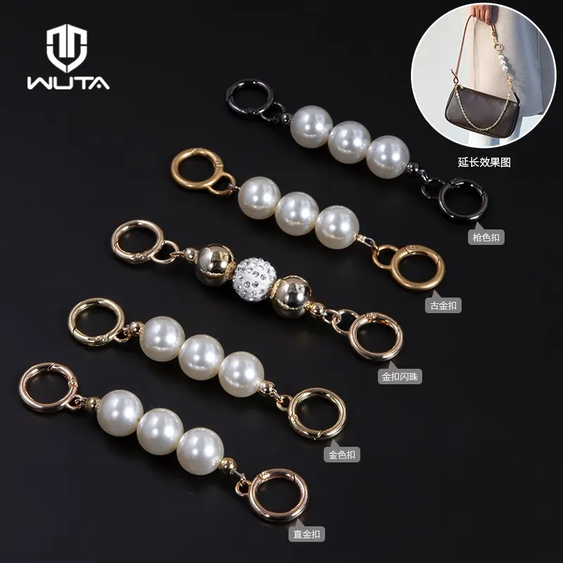 WUTA Bag Strap Extender Pearl Extenders Chain for LV for COACH Purse Handbag  Shoulder Straps Convert Crossbody Bag Accessories