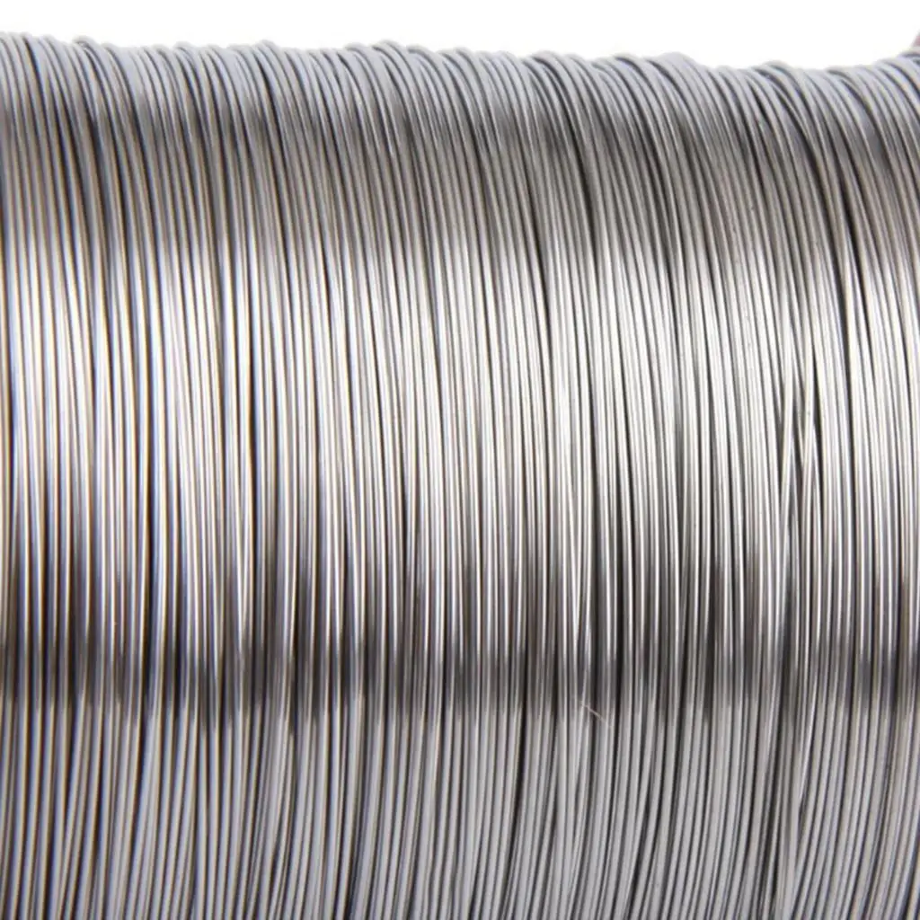 0.5mm 500G Stainless Steel Wire for Beekeeping Beehive Frames Tool 1 Roll, High Quality and long service life, Color Random, 6