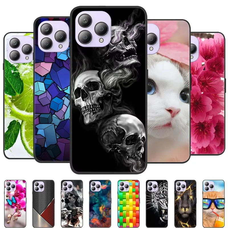 Sleek Black Silicone TPU Phone Case - Soft Protective Bumper Shell Cover