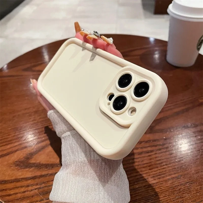 thumbnail image 1 of Bonita funda de silicona para iPhone 16, 15, 11, 14, 13, 12 Pro Max, minifunda para iPhone XR, X, XS Max, 7, 8 Plus, funda protectora para cámara, 1 of 5