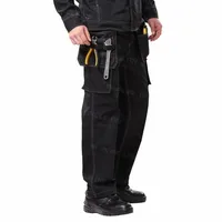 Men's Black Workwear Trousers - Outdoor Pants