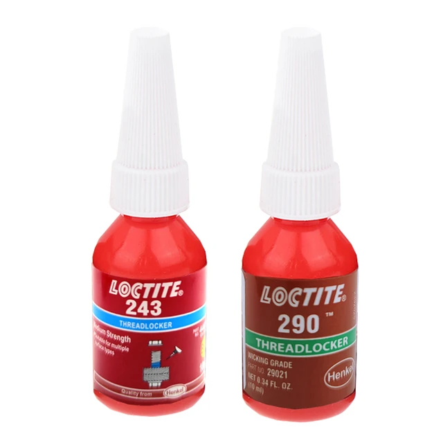 Colle anaérobie bleu Loctite, 10 ml, 50ml, 250ml, 243, 222, 242, 262, 263,  271, 272, 272, 277, 290, 2701 - AliExpress