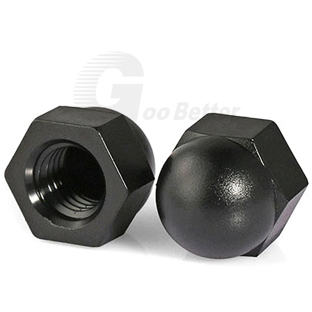 5-50Pcs Acorn Nuts M3 M4 M5 M6 M8 M10 M12 M14 M16 M18 M20 Nylon Dome Cap Blind Hole Nut Assortment For Screw Bolt Fastener