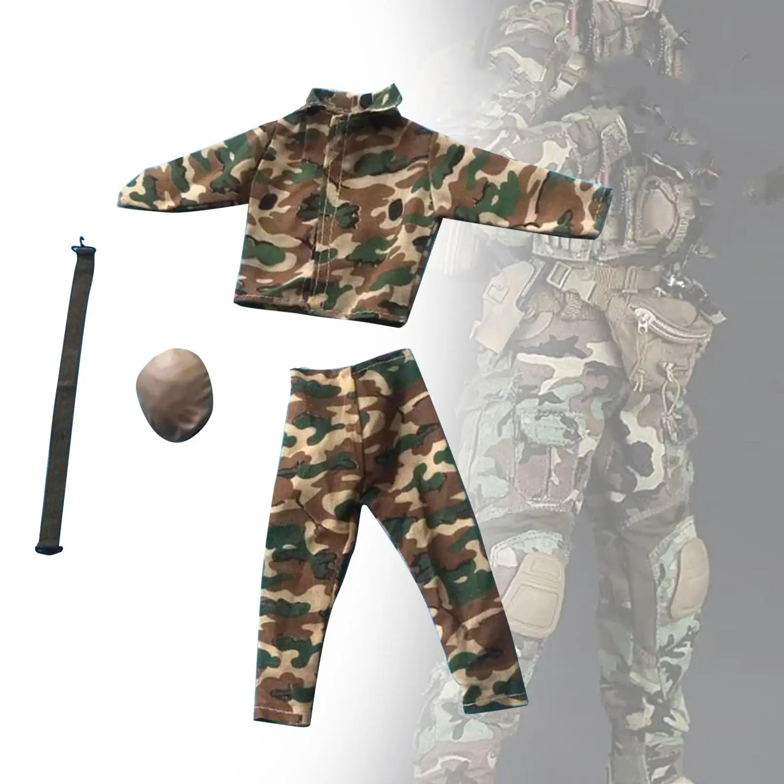 1:6 Scale Male Figure Doll Clothes Indian Costume Uniform for 12`` inch Soldier Figures