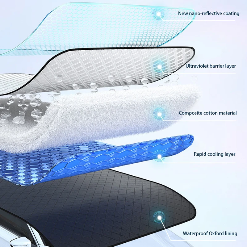 Waterproof Car Windshield Snow Cover Sun Shade