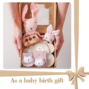 Bath Set Rabbit Rattle - Wooden Toys 2