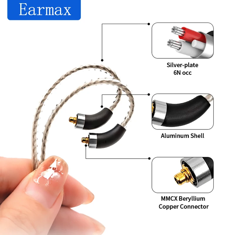 SE215 SE315 SE425 SE535 SE846 ̾ MMCX ü  2.5mm 4.4mm 뷱 ̺  ǹ  ̾