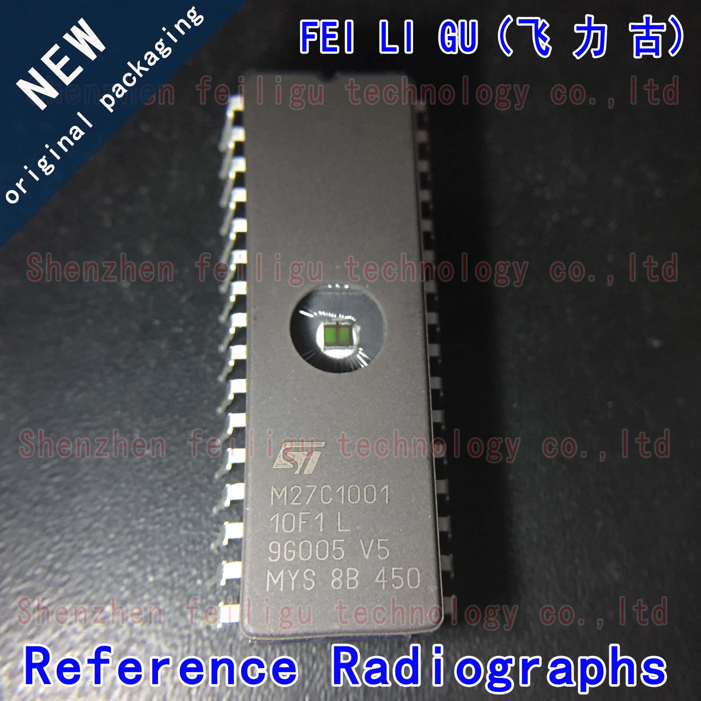 

1PCS 100% New original M27C1001-10F1L M27C1001-10 M27C1001 package: DIP-32 in-line programmable ROM chip