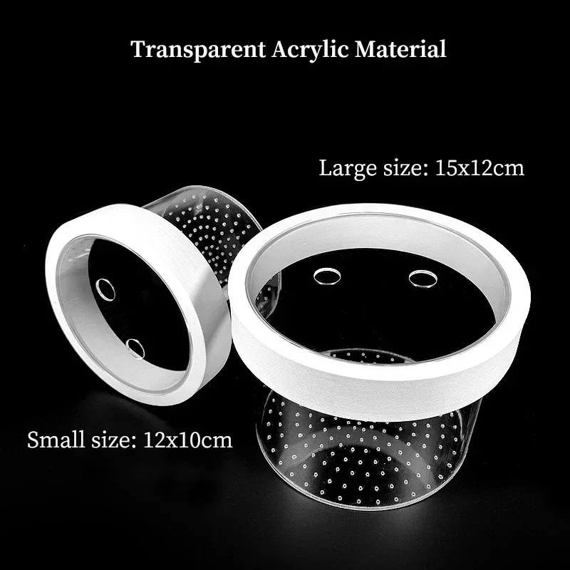 Floating Fish Tank Acrylic Guppy Breeding Box Aquarium Incubator Small Fish Birthing Room Suspension Isolation Box Accessories