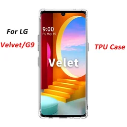 LG Velvet Ultra-Thin Clear Soft TPU Protective Case for LG K61 (1 Piece)