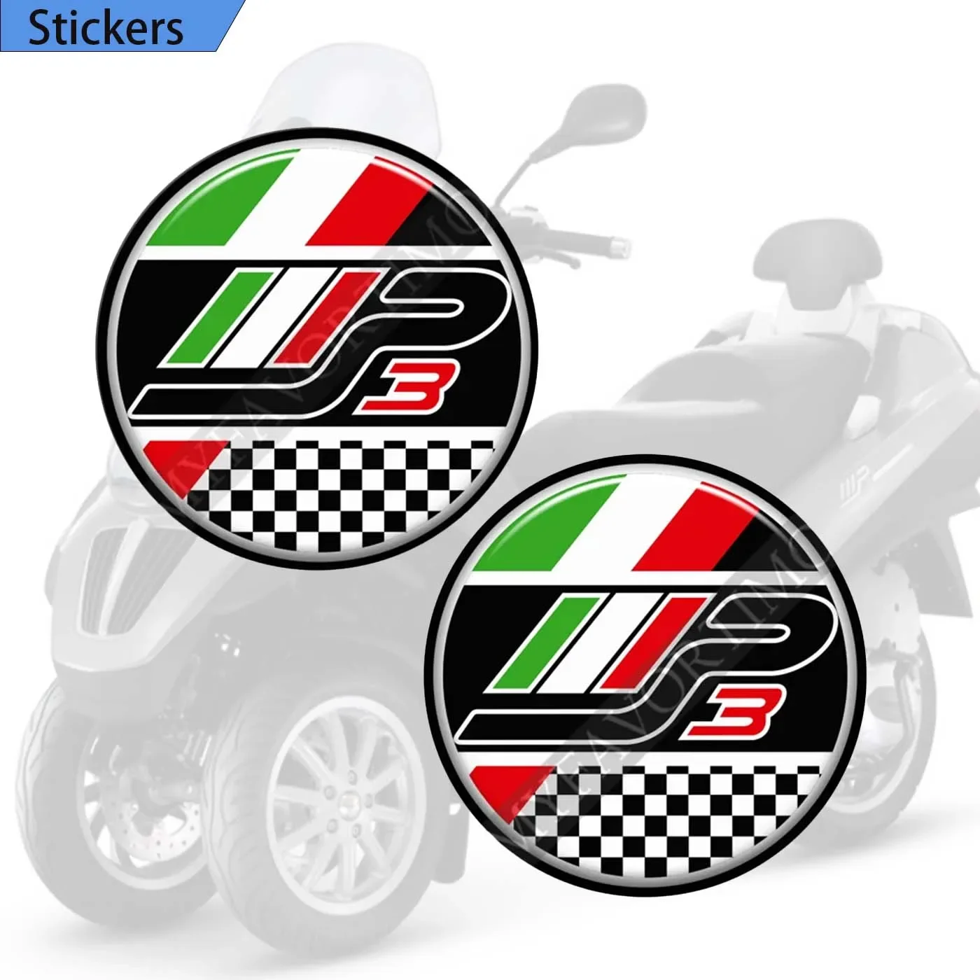 Per Piaggio Mp3 125 300 400 500 Adesivi Moto Scooter Moto