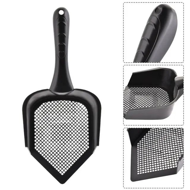 ABDJ-Scoop For Cat Litter Comfortable Handle Cat Shovel Non-Stick Kitten Litter Lifter For Pet Indoor Outdoor Home Apartment 4