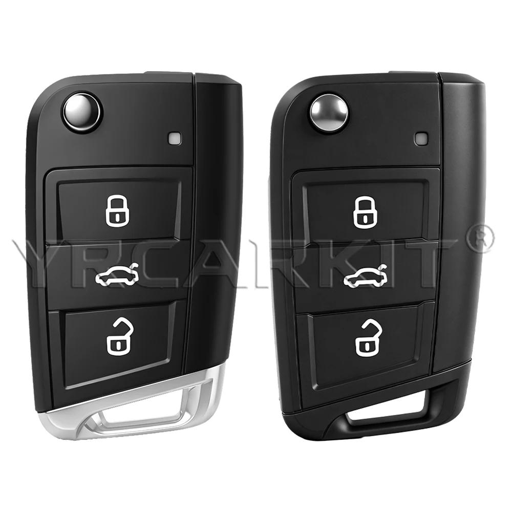 Enhanced Key Shell Flip Cover with Uncut HU66/HU162T Blade