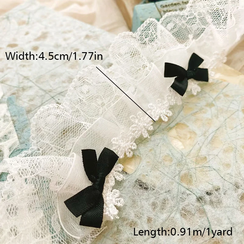 ELLA MAMA Lace Trim. 3cm X 5 Yards Pink Lace Ribbon For
