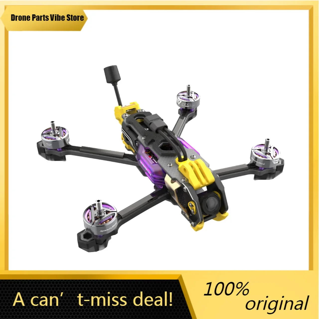 DP SpeedyBee Mario 5 DC/XH O4 PRO Воздушный блок FPV 5-дюймовый дрон 6S-Lipo с двигателем F405 V4 55A Stack Bee Storm 2306.5 PRO 1880KV