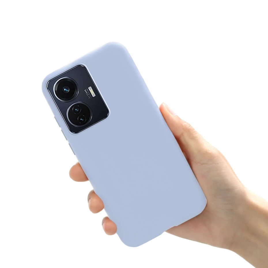 Enhanced Liquid Silicone Soft TPU Phone Case Back Cover with Bumper Shells