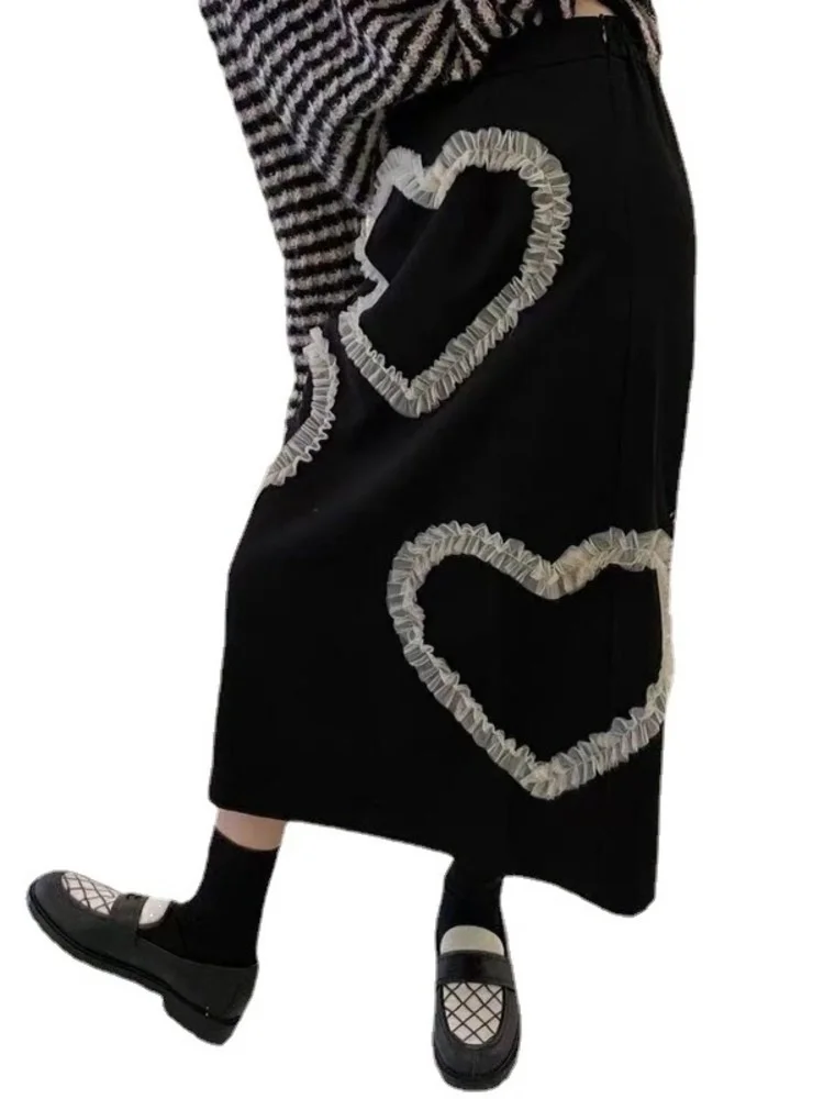 

Casual Vintage Print High Waist Slim Pleated Women Beautiful Skirt 2022 Autumn Fashion Design Female Clothing Trend M933