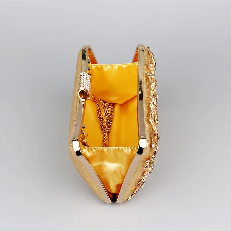 Diamond Studded Women's Female Dinner Tote Party Banquet Messenger Bag Versatile Dress Evening Bolsas Wedding Purses Clutche