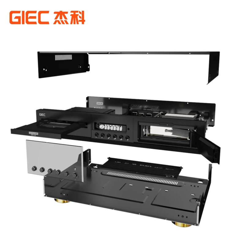 GIEC G5600 4KUHD high-definition Blu ray player SACD/DVD/VCD/CD Dolby panoramic sound Dolby Vision USB and hard drive playback