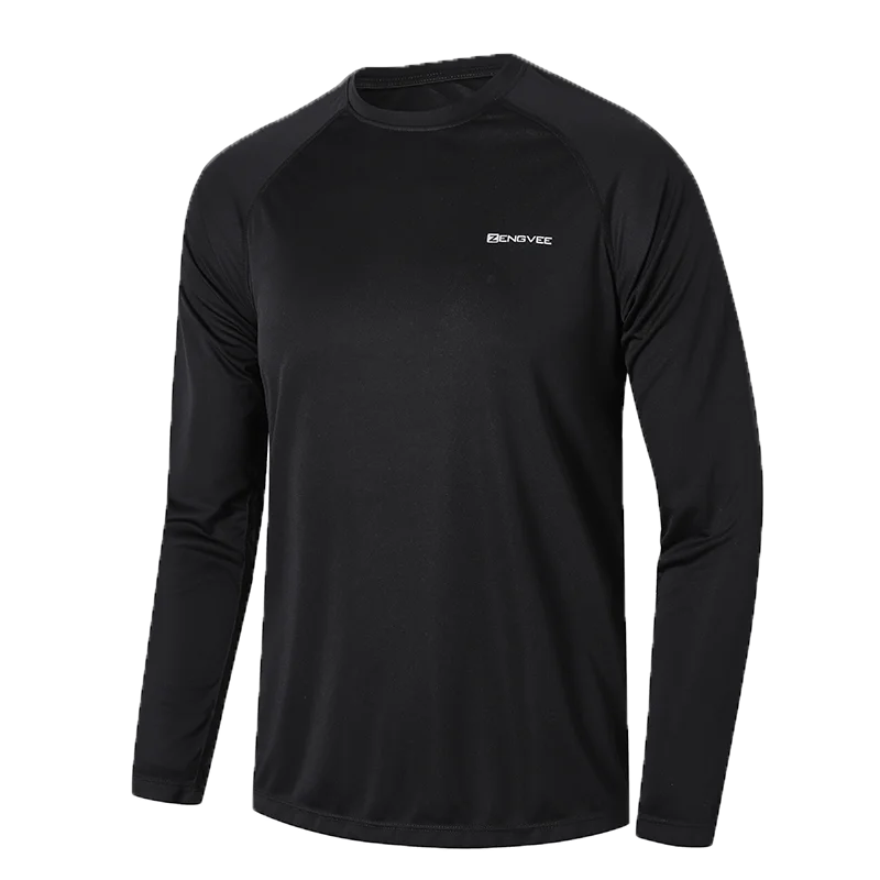 تي شيرت رجالي طويل الأكمام سريع الجفاف ، UPF 50 +...