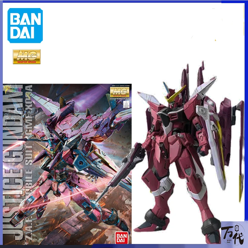 

BANDAI MG195 телефон справедливость GUNDAM ТВ Сборная модель экшн-игрушка фигурки подарки для детей